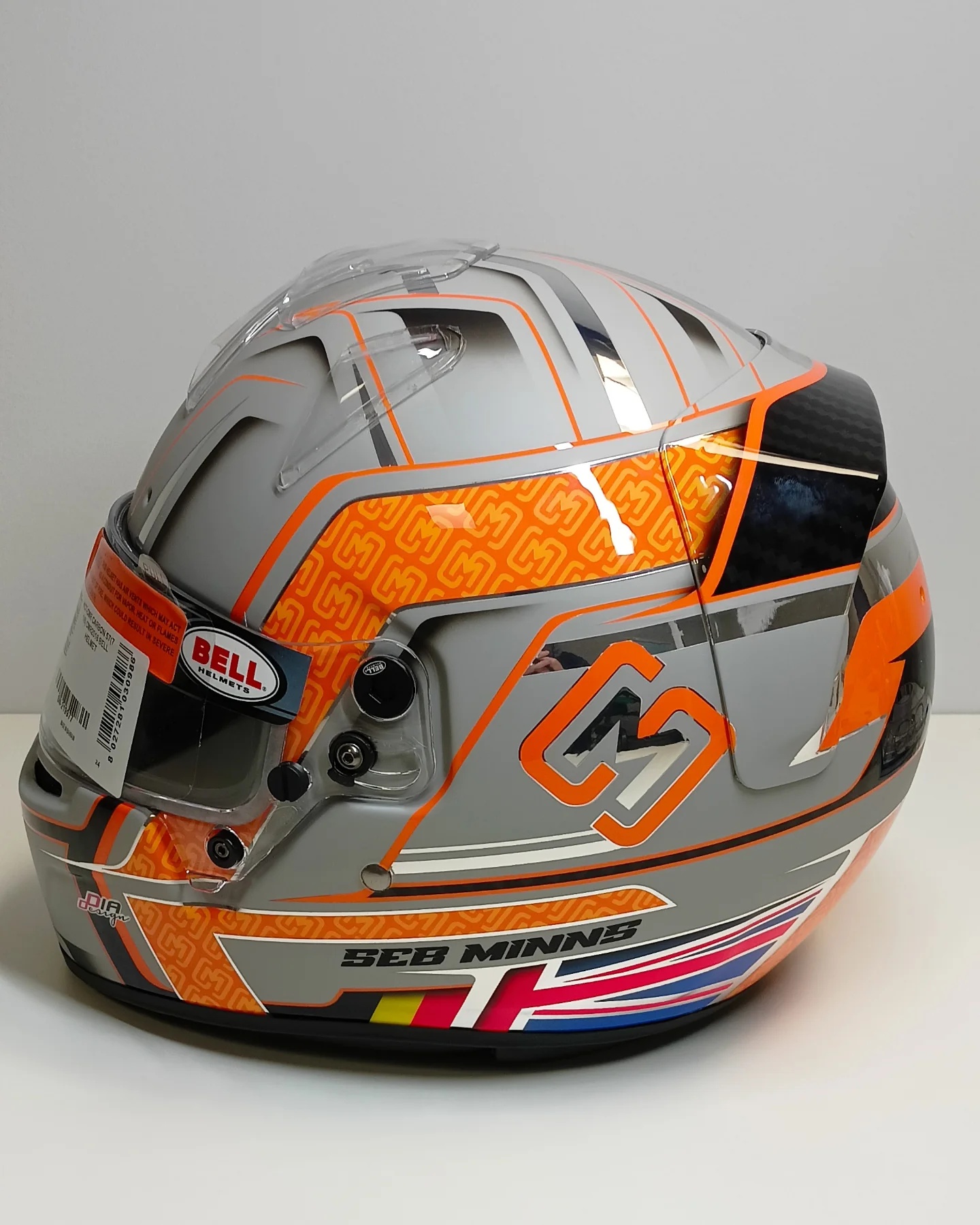 Design Aerografia casco Bell Minns