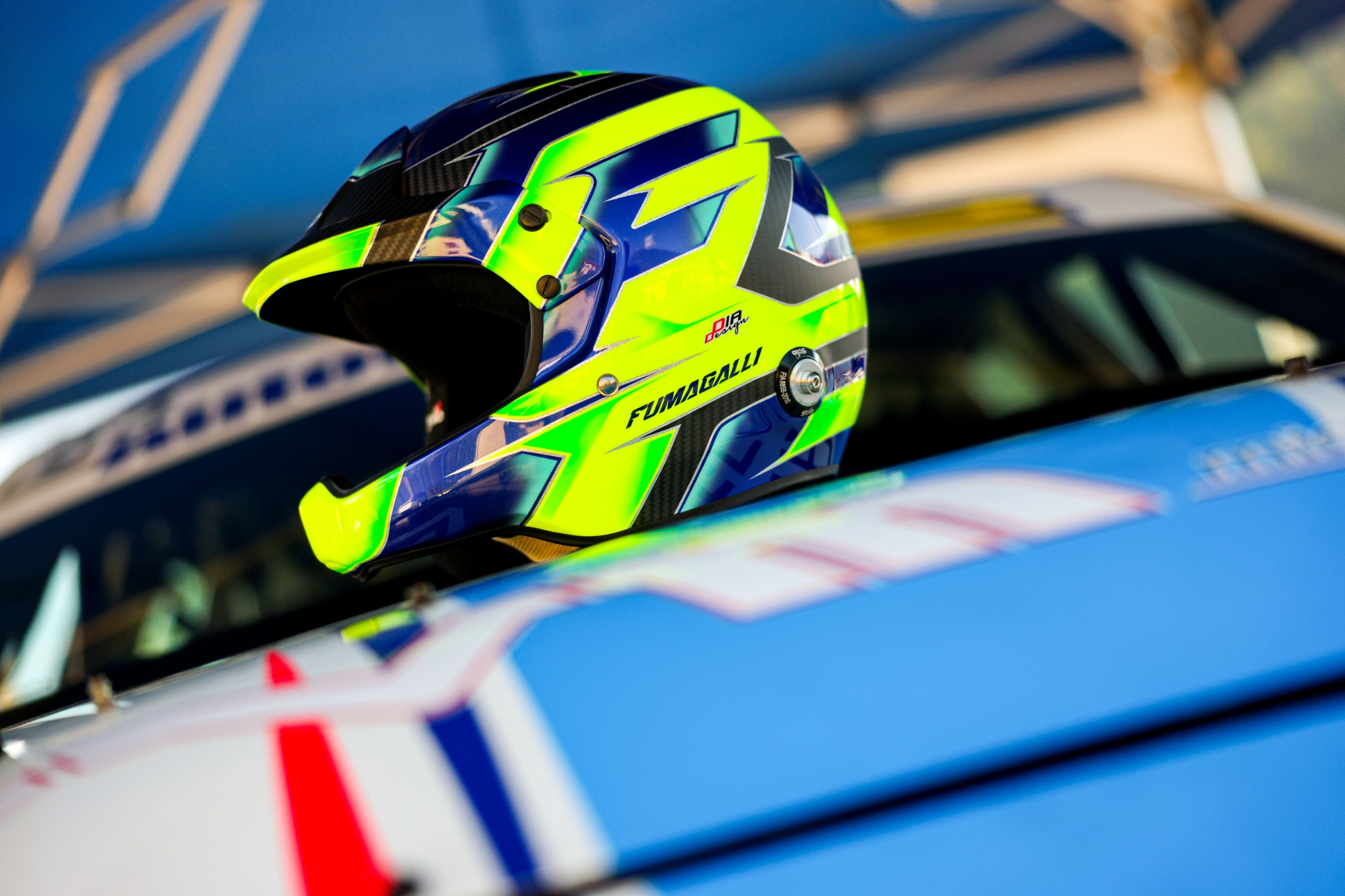 Simone Fumagalli: Aerografia Casco Stilo Rally
