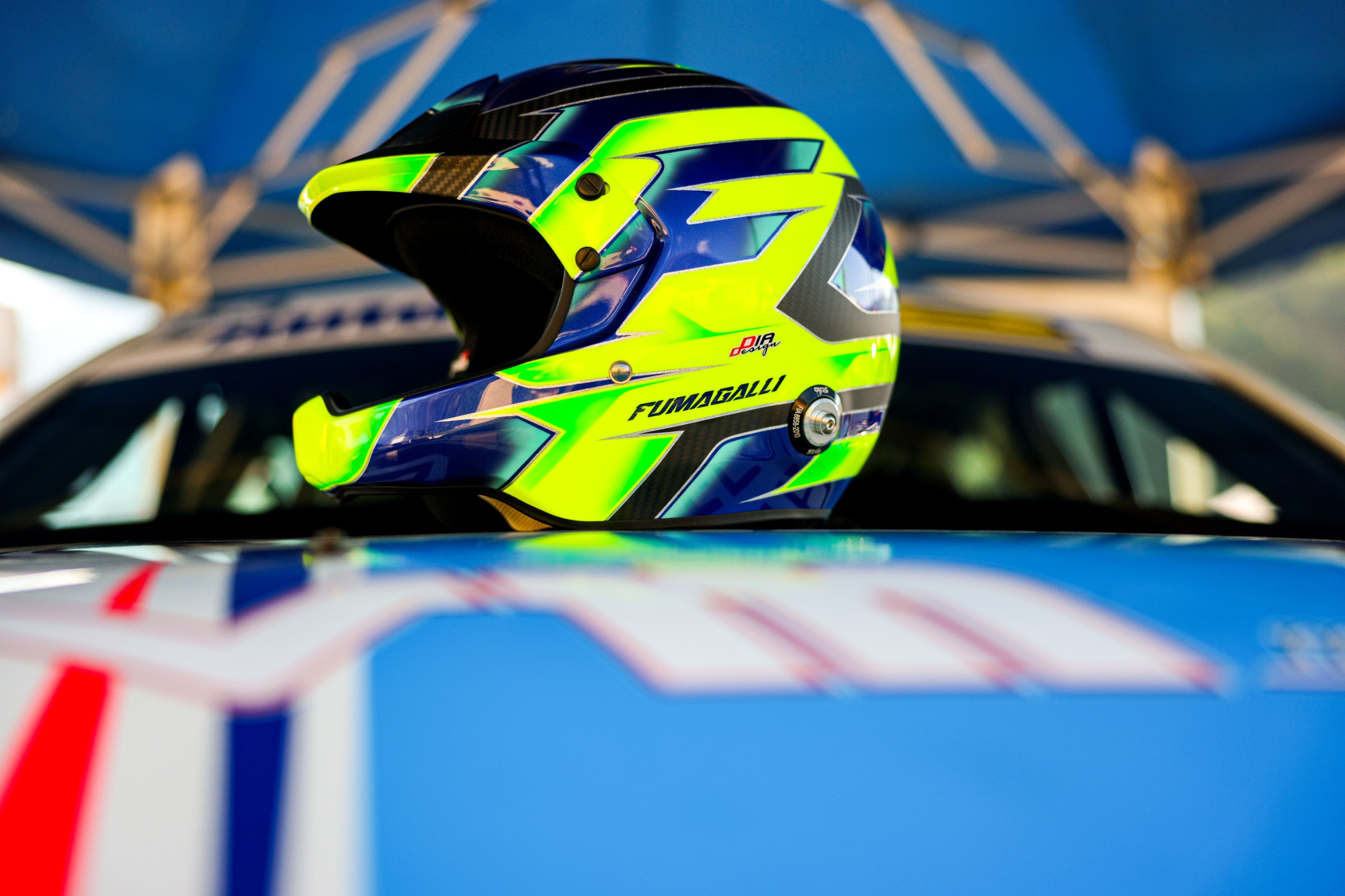 Design casco rally Stilo Simone Fumagalli