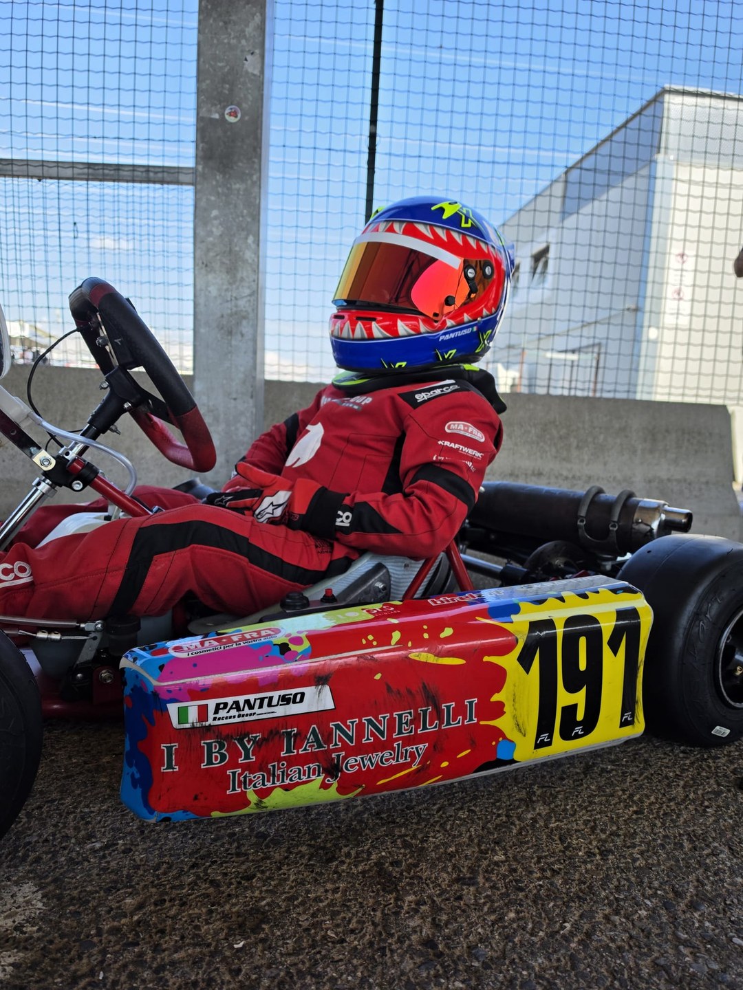 Casco racing kart Arai CK6 Noah Pantuso