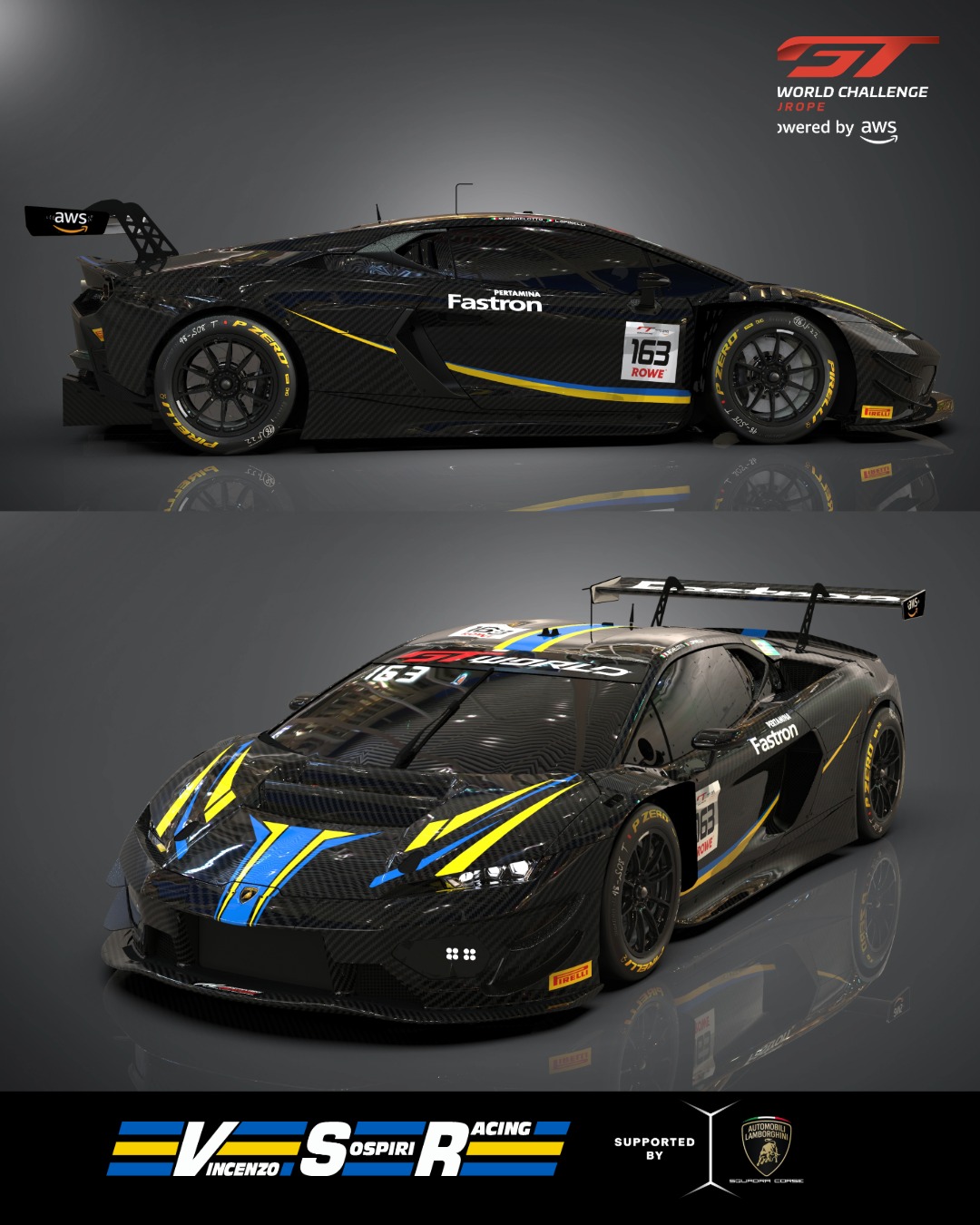 Della livrea Lamborghini Temerario GT3 2026 VSR