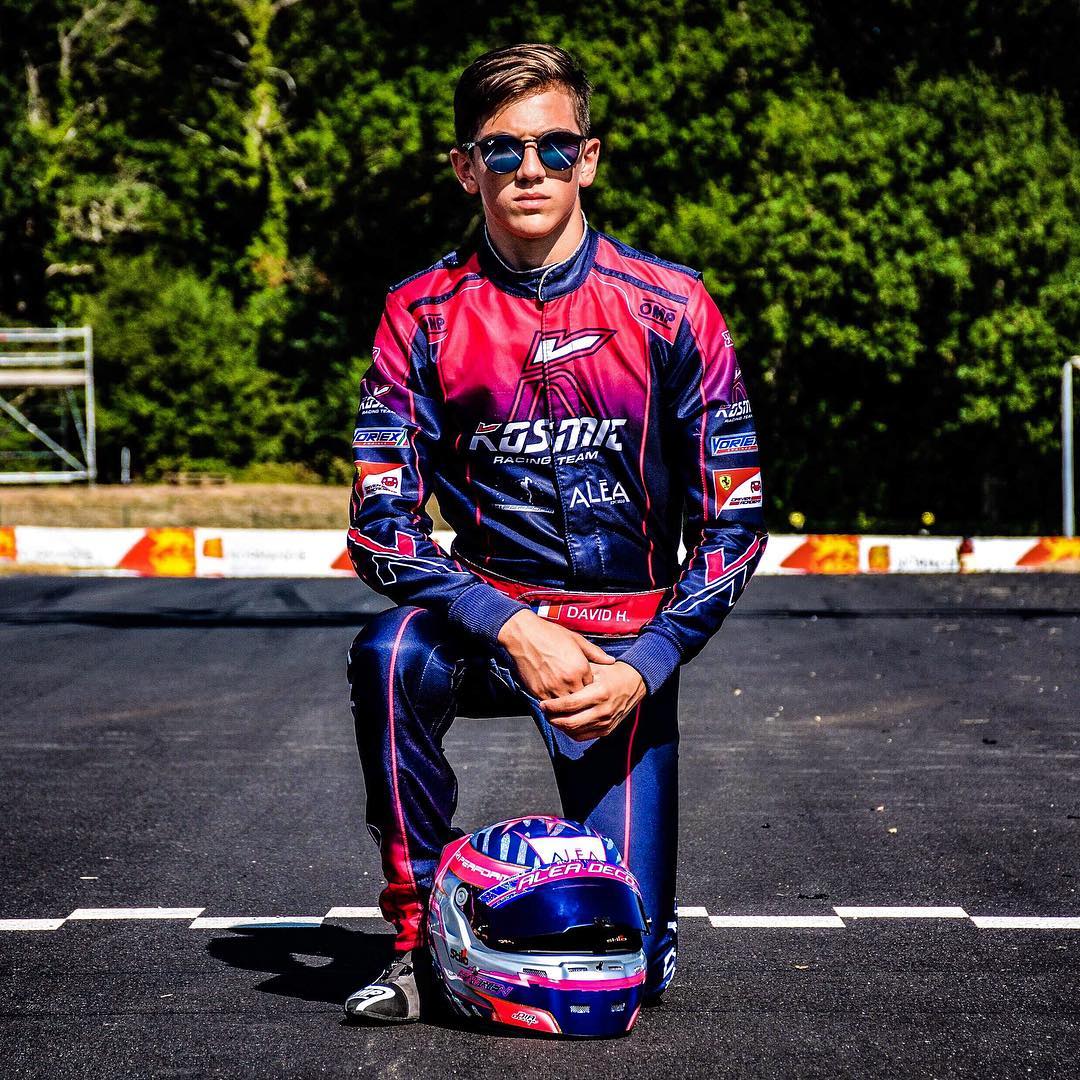 Grafica casco Stilo kart Adrien David