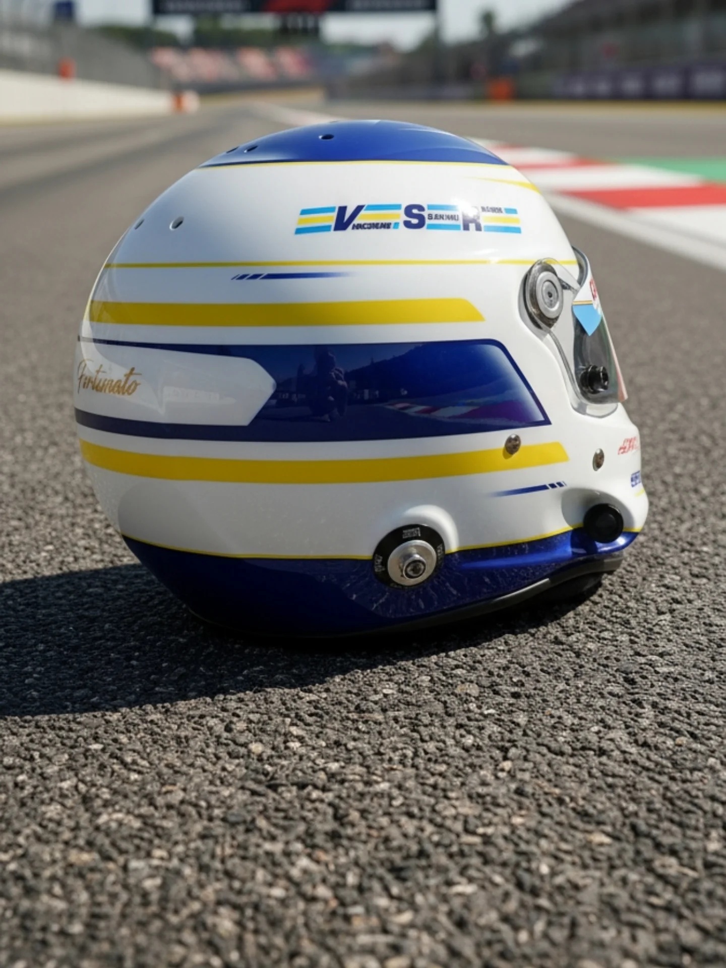 Profilo laterale casco Stilo racing Vincenzo Sospiri