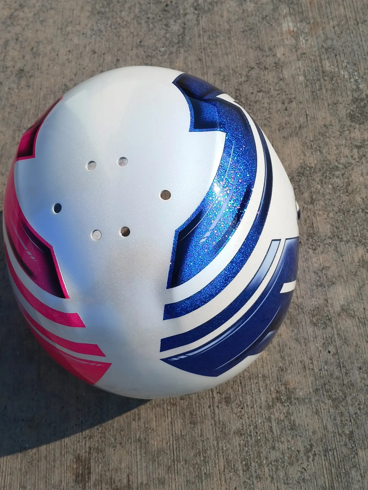 Del casco Stilo WRC di Filippo Marchino con design simmetrico