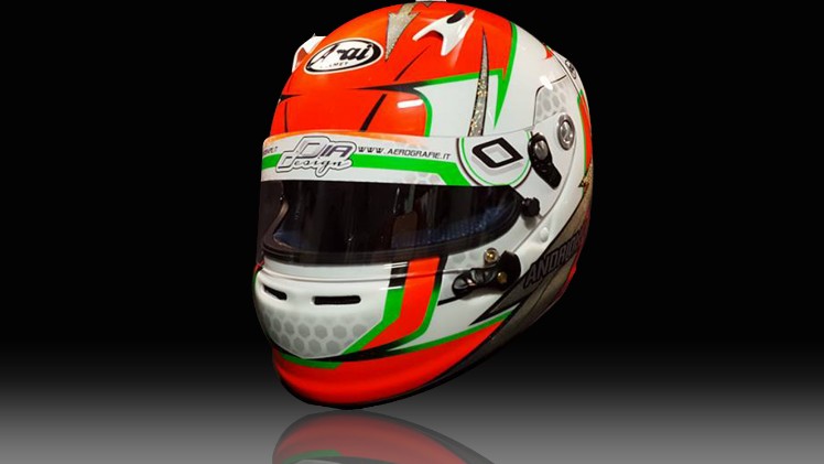 Aerografia casco Arai