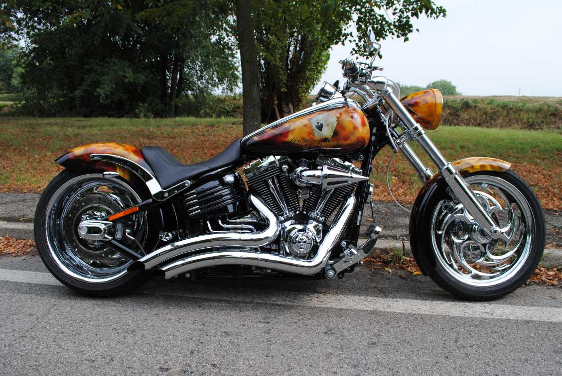 Harley True Flames